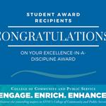 CCPS Student Award Recipients